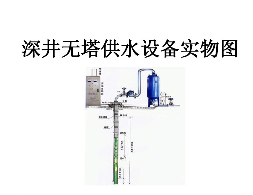 房县井泵无塔式供水设备